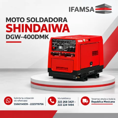MOTO SOLDADORA SHINDAIWA DGW-400DMK