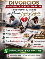Divorcios en Guadalajara  Rapidos y Seguros