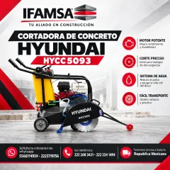 CORTADORA DE CONCRETO HYUNDAI HYCC5093