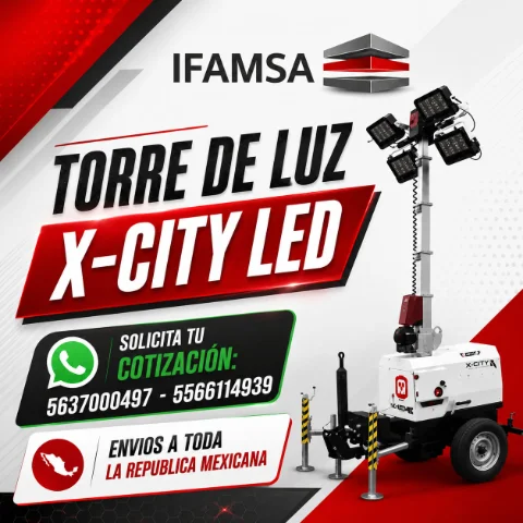 TORRE DE ILUMINACION TRIME X-CITY LED