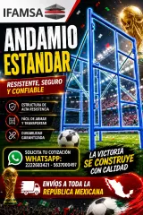 Venta o renta de Andamios
