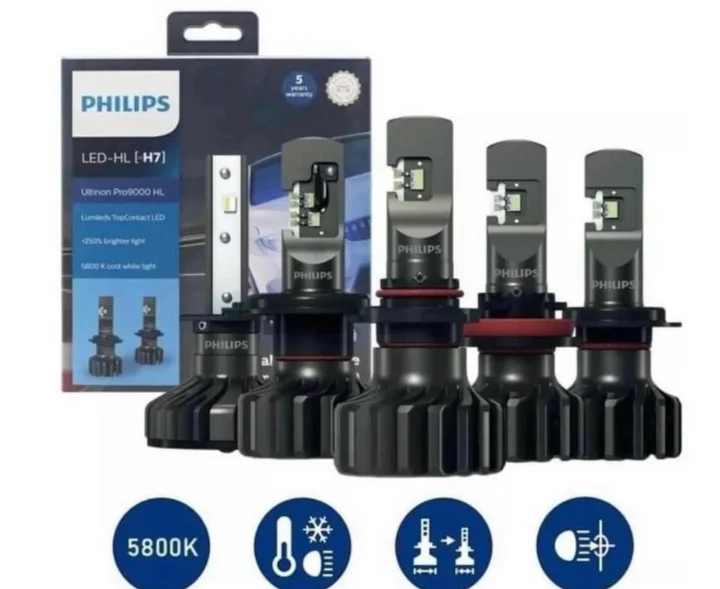 Bulbos faros de led Philips Premium todo auto