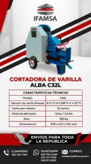 CORTADORA DE VARILLA ALBA C32L