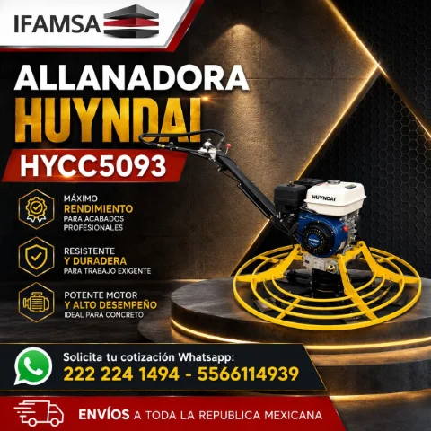 ALLANADORA DE CONCRETO HYUNDAI HYCC5093