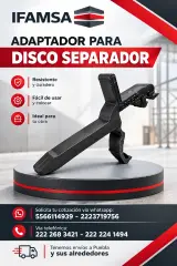 ADAPTADOR PARA DISCO SEPARADOR