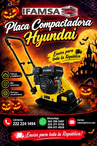 Placa Compactadora Hyundai