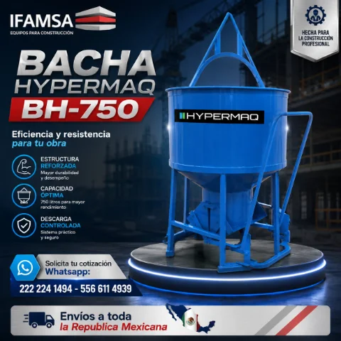 BACHA HYPERMAQ BH-750 EN IFAMSA MX