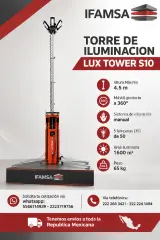 TORRE DE ILUMINACION LUX TOWER S10