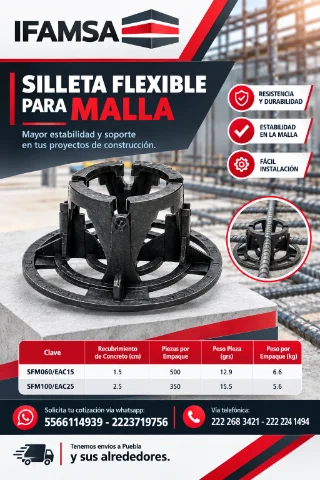 SILLETA FLEXIBLE PARA MALLA ELECTROSOLDADA