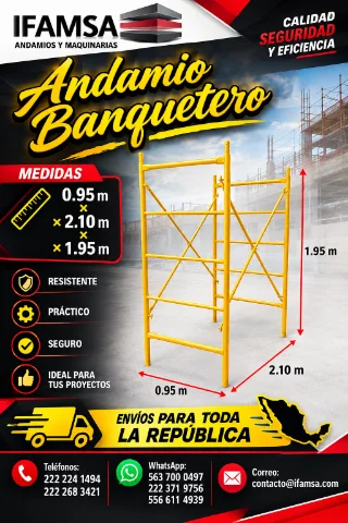 Andamio Tubular Banquetero