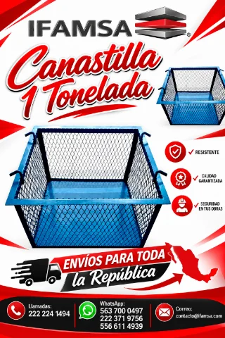Canastilla 1 Tonelada