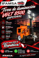 Torre de iluminacion Hypermaq mod. VGLT8500