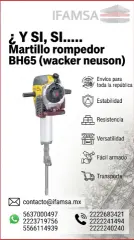 Martillo Rompedor BH65Wacker Neuson