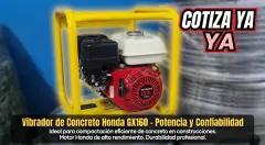Vibrador De Concreto Con Motor Honda GX160