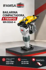 BAILARINA COMPACTADORA 4 TIEMPOS WN BS60-4