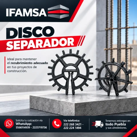DISCO SEPARADOR IFAMSA EN PUEBLA