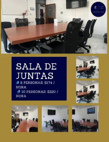 A tu disposicion Sala de Juntas por Hora