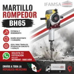 Martillo rompedor a gasolina Wacker Neuson BH65