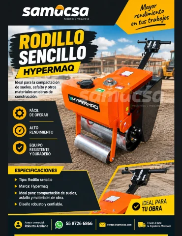 RODILLO SENCILLO HYPERMAQ! 