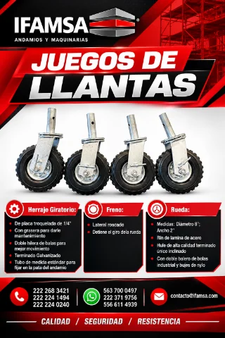 Juego de llantas