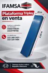 VENTA DE PLATAFORMAS PARA ANDAMIO