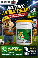 VENTA DE ADITIVO ANTIBACTERIANO