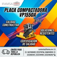 Placa Compactadora VPL1550A Wacker Neuson