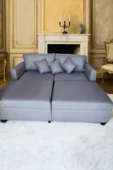 Sala modular se ase cama sala esquinera