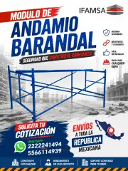 MODULOS DE ANDAMIO BARANDAL