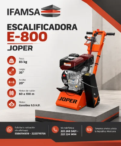 ESCALIFICADORA E-800 JOPER