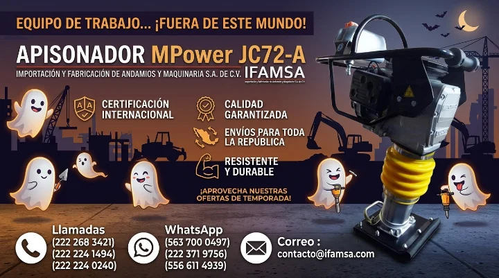 Bailarina o Apisonador JC72-A MPower
