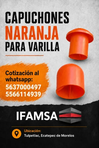 C naranja para Varilla