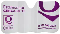 CUBRE PARABRISAS DE CARTON CON TU LOGO PARA AUTO - foto 4