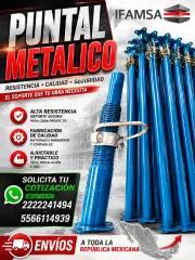 Soporte metalico para cimbra