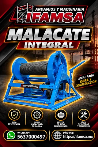 MALACATE DE UNA TONELADA