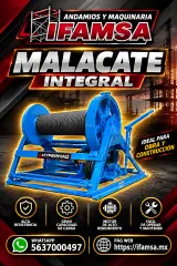 MALACATE DE UNA TONELADA