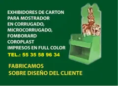 EXHIBIDORES PUBLICITARIOS DE CARTON Y COROPLAST - foto 5
