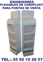 EXHIBIDORES PUBLICITARIOS DE CARTON Y COROPLAST - foto 4