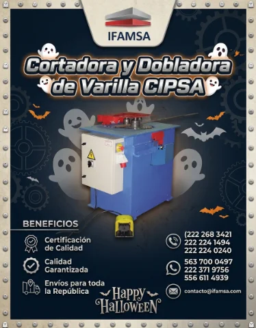 Cortadora  Dobladora de Varilla Cipsa