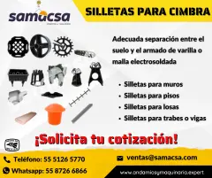 SILLETAS PLASTICAS DE ALTA RESISTENCIA PARA ACERO