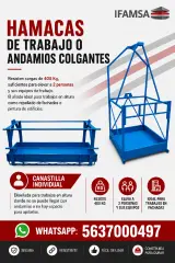 Hamacas de Trabajo o Andamios Colgantes