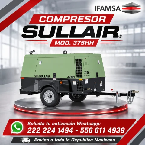 COMPRESOR SULLIAR MOD. 375 HH