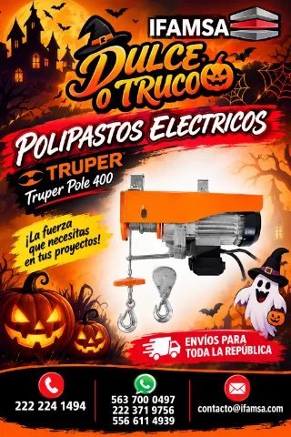 Polipastos Electicos Truper POLE400