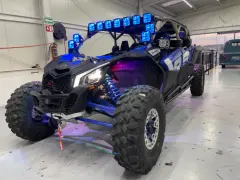 Audio marino iluminacion led accesorio rzr x3 utv
