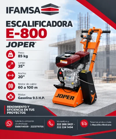 E-800 JOPER ESCALIFICADORA