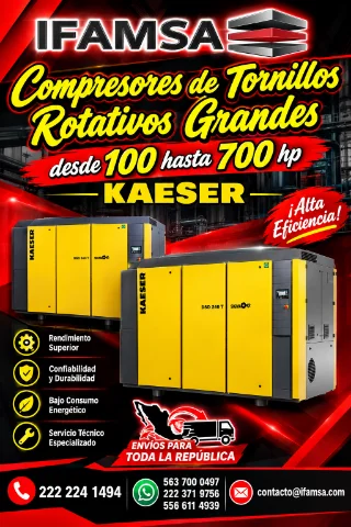 Compresor de tornillos Kaeser