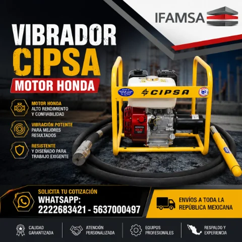 VIBRADOR CIPSA MOTOR HONDA en Mx