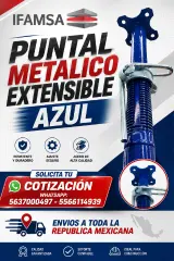 Metalico Extensible Azul