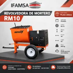 REVOLVEDORA DE MORTERO RM10 JOPER