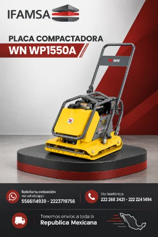 PLACA COMPACTADORA WN WP1550A